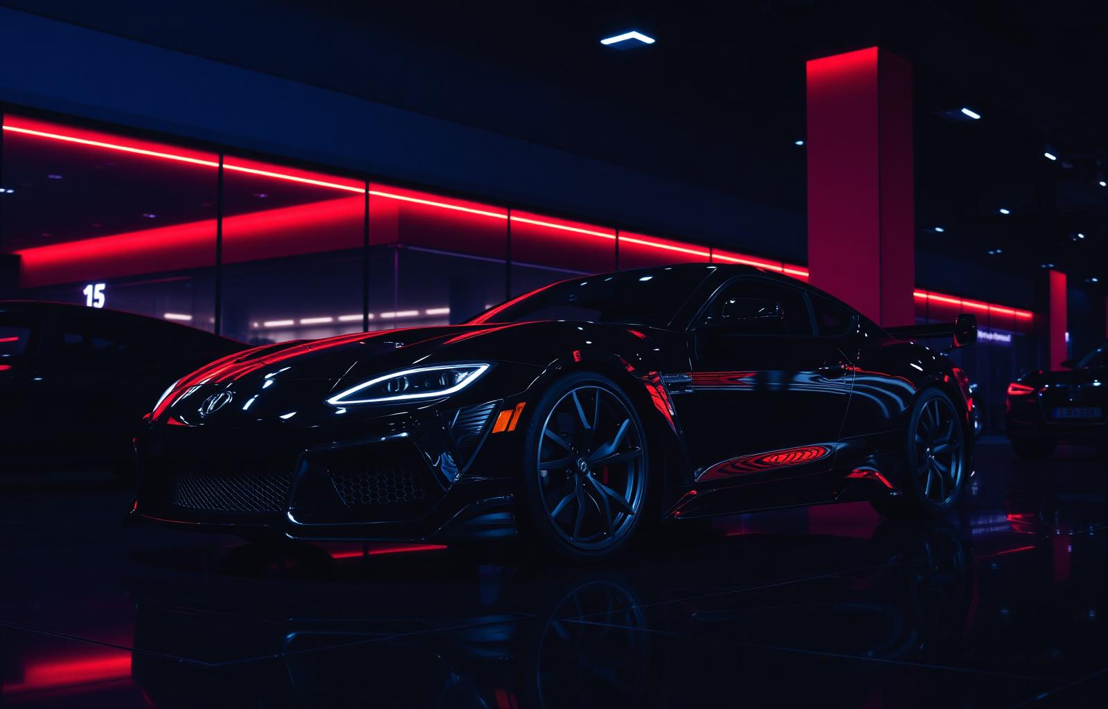 Carro premium em showroom Top Veículos